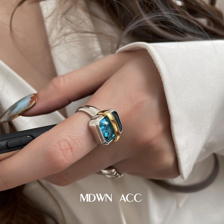 Wholesale Vintage Moonstone Pearl Copper Rings
